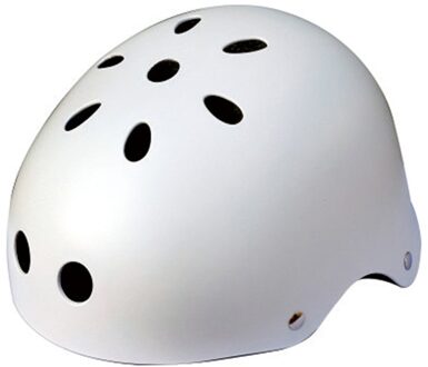 Kinderen Volwassenen Fiets Helm Fietsen Roller Skateboard Helm Hoofd Protectors Lichtgewicht Ademend Fietshelm wit