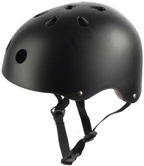 Kinderen Volwassenen Fiets Helm Fietsen Roller Skateboard Helm Hoofd Protectors Lichtgewicht Ademend Fietshelm zwart