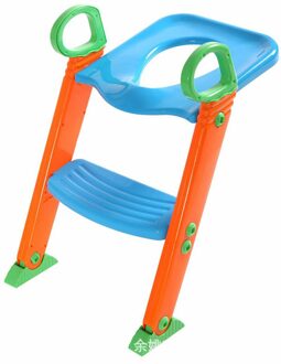 Kinderen Vouwen Toiletbril Baby Toiletbril Wc Ladder Pp Antislip Trapladder Easy-Grip Handvatten