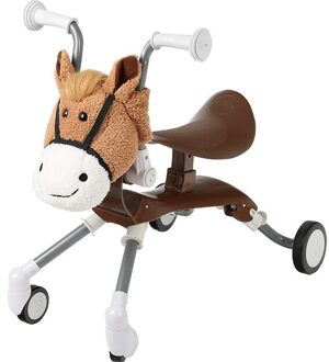 Kinderen Wandelaar Praying Mantis Inklapbare Kinderen Scooter Vier Wiel Balans Auto bruin