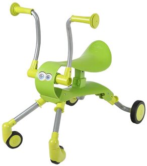 Kinderen Wandelaar Praying Mantis Inklapbare Kinderen Scooter Vier Wiel Balans Auto groen