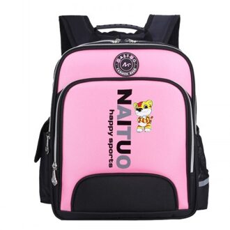 Kinderen Waterdichte School Rugzakken In Basisschool Rugzak Kind Meisjes Schooltas Voor Jongen Kids Satchel Mochila Infantil Zip Roze