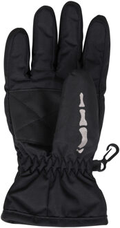 Kinderen Waterdichte Skelet Handschoenen (Zwart)