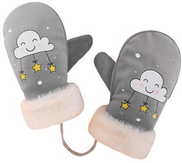 Kinderen Winter Warme Handschoenen Jongens Meisjes Waterdicht Winddicht Antislip Sneeuw Wanten Uitgebreide Pols Skiën Sport Handschoenen