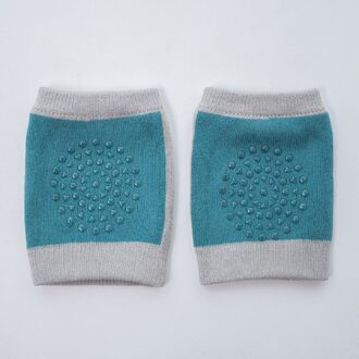 Kinderen Zachte Anti-slip Elbow Kussen Kruipen Kniebeschermer Baby Peuter Baby Safe Katoen Kinderen Doek 0-3Y Zwart