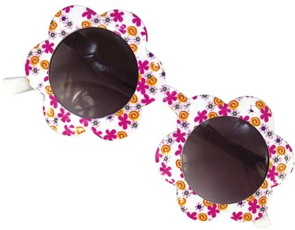 Kinderen Zonnebril Landelijke Stijl Bloem Gedrukt Ronde Lens Zon-Proof Slijtvaste Zonnebril H