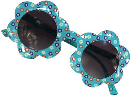 Kinderen Zonnebril Landelijke Stijl Bloem Gedrukt Ronde Lens Zon-Proof Slijtvaste Zonnebril