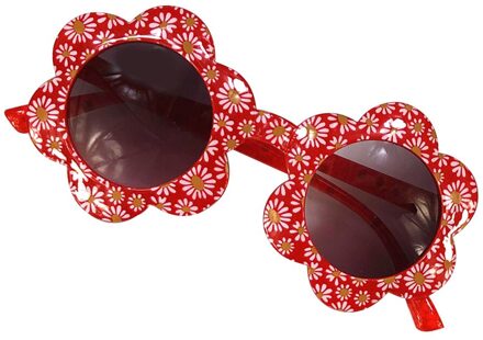 Kinderen Zonnebril Landelijke Stijl Bloem Gedrukt Ronde Lens Zon-Proof Slijtvaste Zonnebril