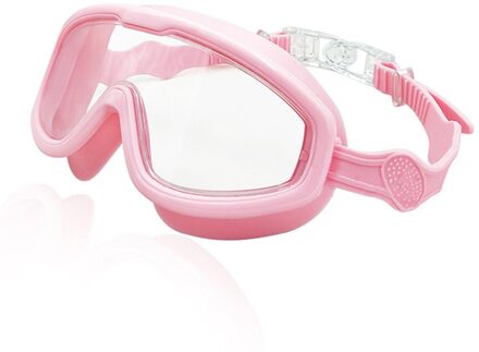 Kinderen Zwembril Anti-Fog Zomer Zwembad Bril Transparant Frame Dving Speelgoed Kinderen Zwemmen Bril roze