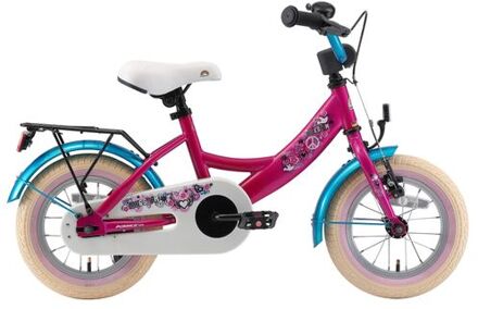 Kinderfiets Classic 12 Inch Paars / Turquoise
