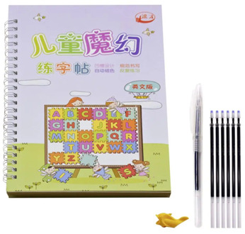 Kindergarten Pre-school Practice Copybook Groove Magic Practice Copybook English Version For Children