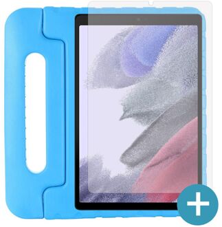 Kinderhoes geschikt voor Samsung Galaxy Tab A7 Lite - Kids Case Classic - Met Screenprotector - Blauw