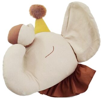 Kinderkamer Decoratie 3D Dier Hoofden Olifant Hoofd Muur Opknoping Decor Voor Kinderkamer Nursery Home Decor Baby Meisjes Kamer decor Beige