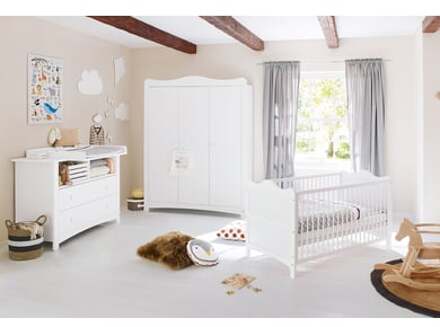 Kinderkamer Florentina extra breed groot Wit