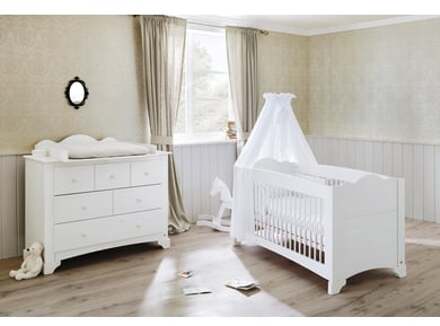 Kinderkamer set Pino breed Wit - 70x140 cm