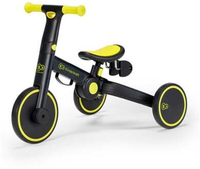 Kinderkraft 4Trike Vouw driewieler - Loopfiets - Balance Bike - Black Volt