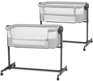 Kinderkraft Co-sleeper UP 2 light grijs