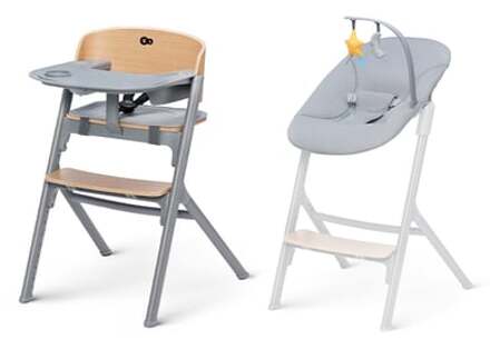 Kinderkraft Kinderstoel LIVY met Newborn Set CALMEE oak Bruin - 60x40 cm
