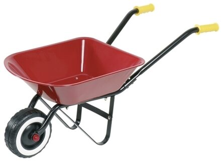 Kinderkruiwagen Metaal Rood Luxe
