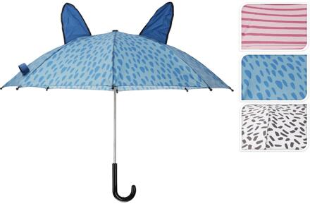Kinderparaplu koepel model met oortjes verschillende
