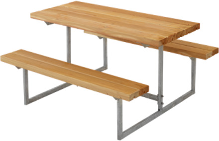 Kinderpicknicktafel Douglas geolied | Basic 110 x 110 x 57 cm (B x L x H) Bruin