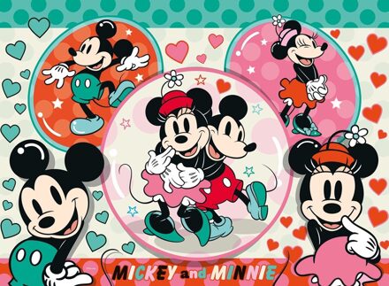 Kinderpuzzel 150 XXL Disney Droompaar Mickey & Minnie