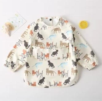 Kinderschort – Waterafstotend & Verstelbaar - 12-18 maanden - Poezen