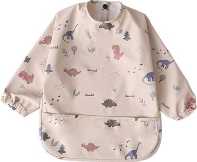 Kinderschort – Waterafstotend & Verstelbaar - 6-12 maanden - Dino