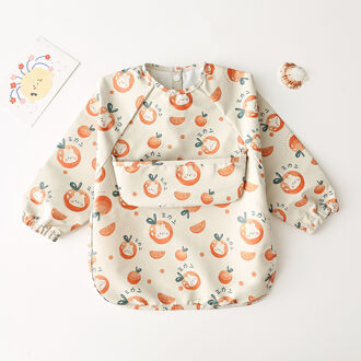 Kinderschort – Waterafstotend & Verstelbaar - 6-12 maanden - Usagi Mandarijn