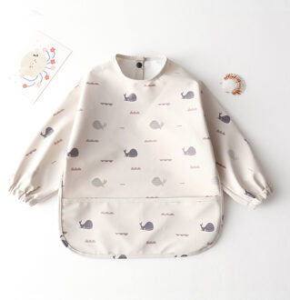 Kinderschort – Waterafstotend & Verstelbaar - 6-12 maanden - Walvis