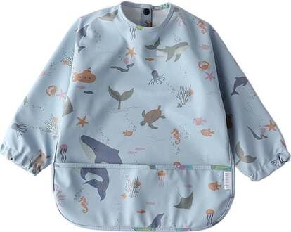 Kinderschort – Waterafstotend & Verstelbaar - 6-12 maanden - Zeedieren