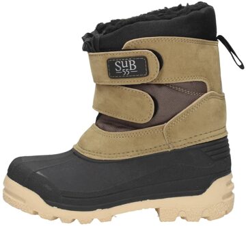 Kindersnowboots Middel Bruin Middelbruin - 32