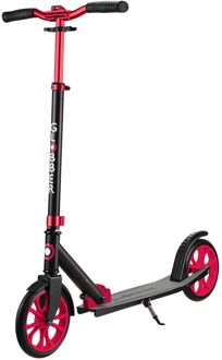 Kinderstep 2-wiel Vouwstep Junior Voetrem Rood/zwart