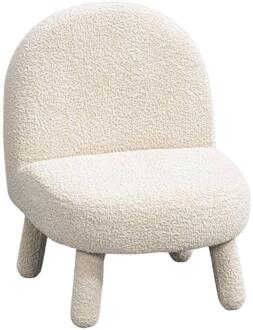 Kinderstoel Isa - Stof - Crème - 38x42x48 Cm