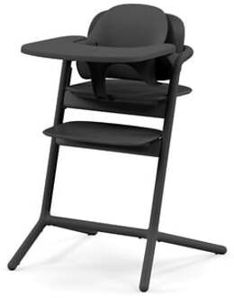 Kinderstoel Lemo 3 in 1 Set Prachtig Black Zwart
