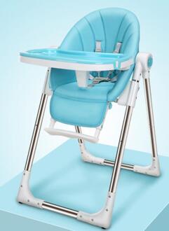 Kinderstoel Voor Voeden Authentieke Draagbare Babyzitje Booster Seat Verstelbare Vouwen Stoelen Voor Kinderen Voor Blauw