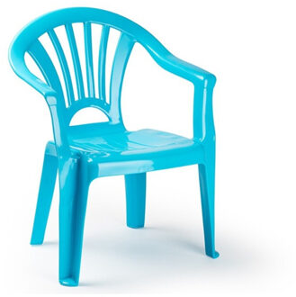 Kinderstoelen lichtblauw kunststof 35 x 28 x 50 cm