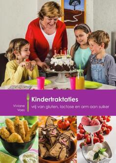 Kindertraktaties vrij van gluten, lactose en arm aan suiker - Boek Viviane Vaes (9082733005)