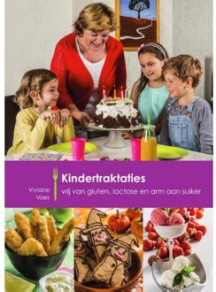 Kindertraktaties vrij van gluten, lactose en arm aan suiker - Boek Viviane Vaes (9082733005)