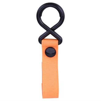 Kinderwagen Accessoires Haak 11 Kleuren Auto Vervoer Haak Leuke Kleurrijke Kinderwagen Clip Hanger Voor Baby Luiertassen Oranje