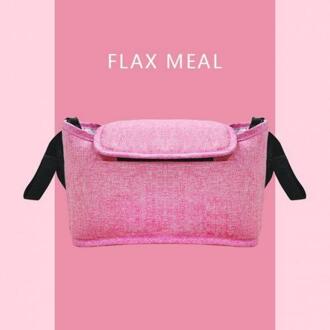 Kinderwagen Accessoires Kinderwagen Baby Accessoires Multifunctionele Opknoping Opbergtas Met Grote Capaciteit Wandelwagen Organizer Roze