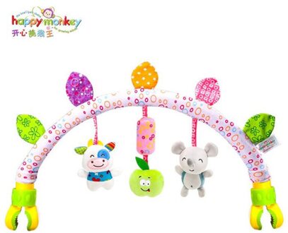 Kinderwagen Auto Clip Opknoping Seat & Wandelwagen Speelgoed Oceaan Bos Sky Flying Dier Mobiele Rammelaar Speelgoed 20% Off H