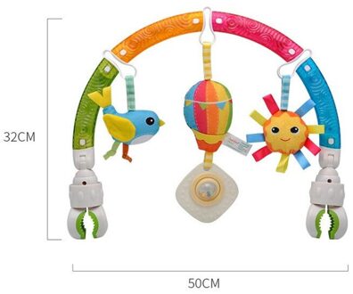 Kinderwagen Auto Clip Opknoping Seat & Wandelwagen Speelgoed Oceaan Bos Sky Flying Dier Mobiele Rammelaar Speelgoed 20% Off