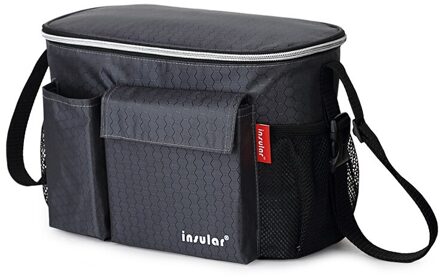 Kinderwagen Bag Baby Veranderende Buggy Opbergtas Fles Cup Organizer Yoya Bekerhouder Kinderwagen Accessoires 1-grijs