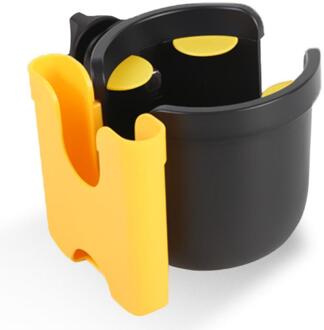 Kinderwagen Bekerhouder Met Mobiele Telefoon Case 2-In-1 Universele Abs Plastic Wandelwagen Baby Fles water Bekerhouder 03