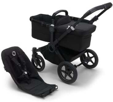 Kinderwagen Donkey 5 Base Black/Black Midnight Zwart