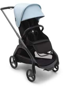 Kinderwagen Dragonfly Complete Graphite Mid night Black Skyline Blue Zwart