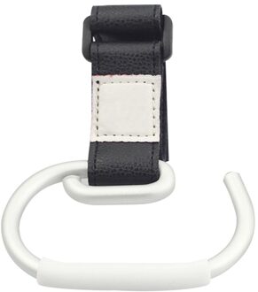 Kinderwagen Haak Baby Aluminium Luiertas Pu Kinderwagens Hangen Universal Fit Accessoires Handtas zilver