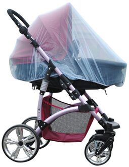 Kinderwagen Kinderwagen Mosquito Regenkap Klamboe Winkelwagen Cover Netting Kinderwagens Kinderwagen Accessoires blauw