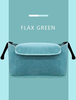 Kinderwagen Opknoping Bag Hoge Capaciteit Universele Kinderwagens Accessoires Organizer Bekerhouder Outdoor Reizen Fles Opbergzakken groen